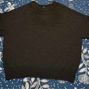 Black sweater (wool blend)